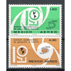 Mexic 1978 MNH - 50 de ani Institutul pt Geografie si Istorie, nestampilat