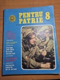 revista pentru patrie august 1976 - nadia comaneci tripla campioana olimpica si vasile dima campion olimpic caiac