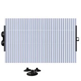 Cumpara ieftin Parasolar Retractabil si Refractar cu Ventuze Marime Ajustabila 40-70 cm pentru Parbriz / Luneta / Geamuri Laterale
