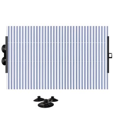 Parasolar Retractabil si Refractar cu Ventuze Marime Ajustabila 40-70 cm pentru Parbriz / Luneta / Geamuri Laterale