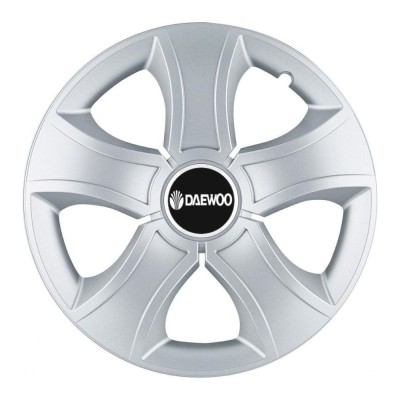 Set 4 Capace Roti 14 inchi (R14) Bis Gri, Compatibile Cu Daewoo foto