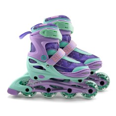 Role copii reglabile Frozen, soft boot, 3 in 1, marime 34&ndash;37 Cod:59488SV