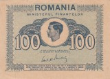 Bancnota Romania 100 Lei 1945 Regele Mihai I, Stare Buna - Numismatica