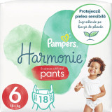 Scutece-chilotel Pampers Harmonie Pants, Marimea 6, 15+ kg, 18 buc
