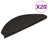 Cumpara ieftin Covorase scara autoadezive 20 buc Negru 56x17x3 cm