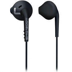 Casti Audio ActionFit In Ear, Microfon, Mufa Jack 3,5 mm, Negru foto