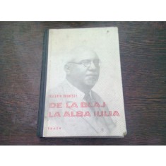 DE LA BLAJ LA ALBA IULIA - VALERIU BRANISTE