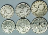 BULGARIA LOT / SET , Nr 2 - 3 buc : 10 + 20 + 50 STOTINKI 1999