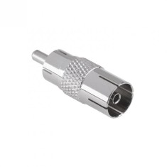 Adaptor RCA la mufa coaxial TV T-M, ZLA0470