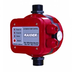 Presostat electronic presiune inalta, releu Omron, doua supape, maxima 10 bar, RD-EPC02, Raider Garden Tools, 070127