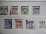 Serie timbre nestampilate Germania Berlin Vest MNH Berlin West, Nestampilat