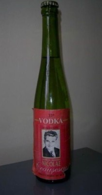 Vodka Nicolae Ceausescu foto