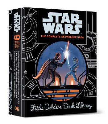 Star Wars Episodes I - IX Little Golden Book Library (Star Wars)