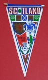 Fanion fotbal - Nationala din SCOTIA - Campionatul Mondial Germania 1974