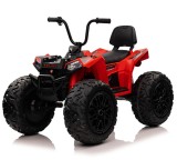 ATV electric Kinderauto MonsterQuad 400W 24V 14Ah PREMIUM culoare Rosie
