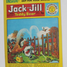 JACK AND JILL AND TEDDY BEAR , `REVISTA CU BENZI DESENATE PENTRU COPII , 2 NOV. , 1974