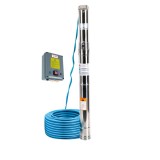 Cumpara ieftin Pompa Submersibila cu Convertizor de Mare Viteza, IBO 3IBQ 5-10, 2.2KW, 150 l/min, H-130 m, 230V, IBO Polonia