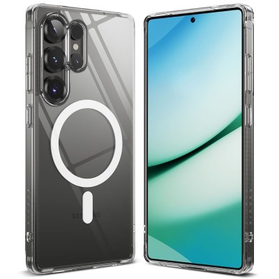 Husa Samsung Galaxy S25 Ultra Ringke Fusion Magsafe transparent foto