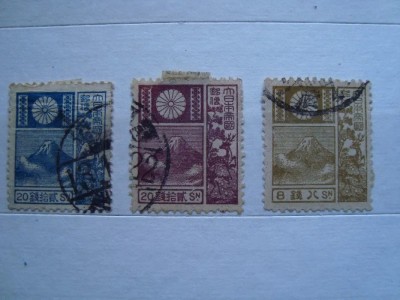 Timbre Japonia Muntele Fuji foto