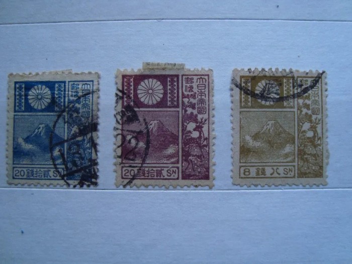 Timbre Japonia Muntele Fuji