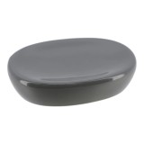 Cumpara ieftin Săpuniera Ceramică Ovala Lucioasa &ndash; Gri
