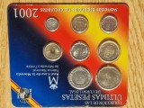 Set monetarie PROOF - 2001 Spania