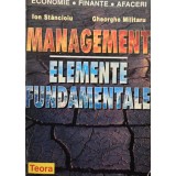 Ion Stancioiu - Management - Elemente fundamentale (Editia: 1998)