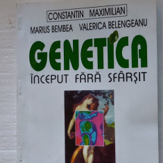Genetica inceput fara sfarsit - Constantin Maximilian Marius Bembea