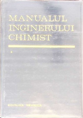 MANUALUL INGINERULUI CHIMIST VOL.1-COLECTIV-262426 foto