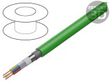 Cablu Ethernet Industrial SF/UTP 5e 4x2x22AWG Cu FRNC