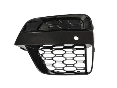 Grila bara protectie, spoiler Bmw X3 (G01), 06.2017-07.2021; X4 (G02), 03.2018-, model: pachet,M, montare fata, stanga, gaura senzor parcare, RapidAu foto