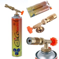 Lanterna cu gaz pistol de lipit elico 2x cartu? 600ml foto