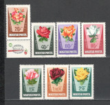Ungaria.1962 Flori-Trandafiri DF.154, Nestampilat