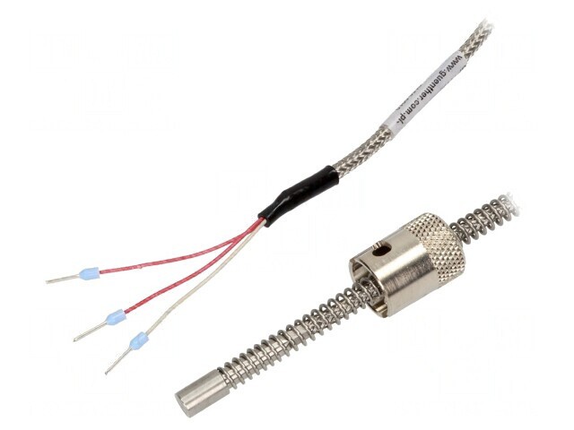 Senzor de Temperatură Pt100 100&Omega; Clasa A 0-400&deg;C cu Cablu