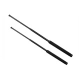 Cumpara ieftin Set de doua bastoane telescopice pliabile, DEPOX&reg;, 51 cm/ 64 cm, maner antiderapant, negru