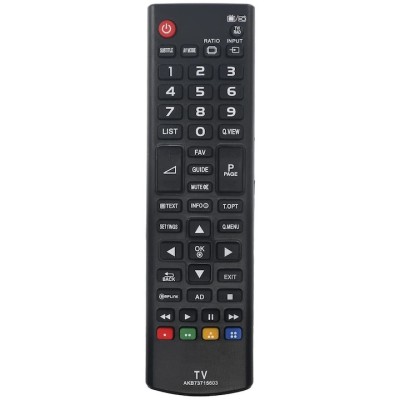 Telecomanda pentru LG AKB73715603, Universal, x-remote, Negru foto