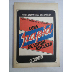 CURS RAPID DE LIMBA ENGLEZA - Virgil STEFANESCU-DRAGANESTI