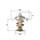 Mahle termostat, lichid racire Behr