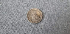2 franci 1953 Elvetia, argint foto