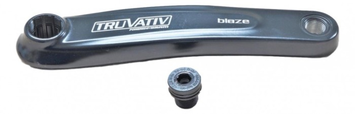 Left Arm Blaze Howitzer 175 Pitch - Black Ultimate FactoryBikes