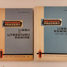 Lot 2 carti:Metodica predarii limbii si literaturii romane; Chiosa si Cerca