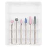 Cumpara ieftin Capete Freza Unghii LUXORISE #10, set 6 buc