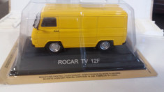 macheta rocar tv-12f masini de legenda - deagostini, scara 1/43, noua. foto