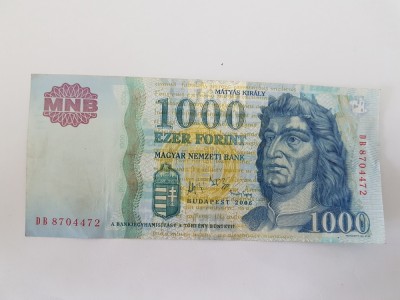 Ungaria 1000 Forint 2006 foto