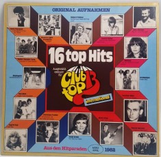 various - 16 Top Hits Mar / April 1982 NM / NM vinil LP disc muzica pop rock Club Top 13 Germania