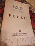 St. O. Iosif - Poezii (Editie definitiva, 1939) - Fundatia Literatura si Arta Regele Carol I, 365 pagini, Coperta Brosata