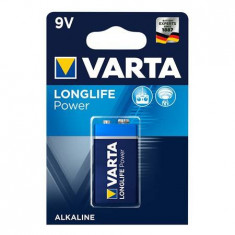 BATERIE ALCALINA 9V BLISTER 1BUC Varta LONGLIFE foto