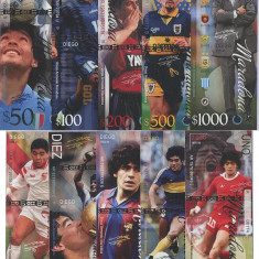 !!! X. RARR : MARADONA - FANTASY NOTES - ACTIVITATEA INTRE 1976 SI 2020 - UNC