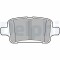 DELPHI LP3218 set placute frana,frana disc