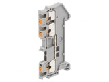Conector &Icirc;mbinare Șine 0,14-1,5mm2 3 Borne Gri PT